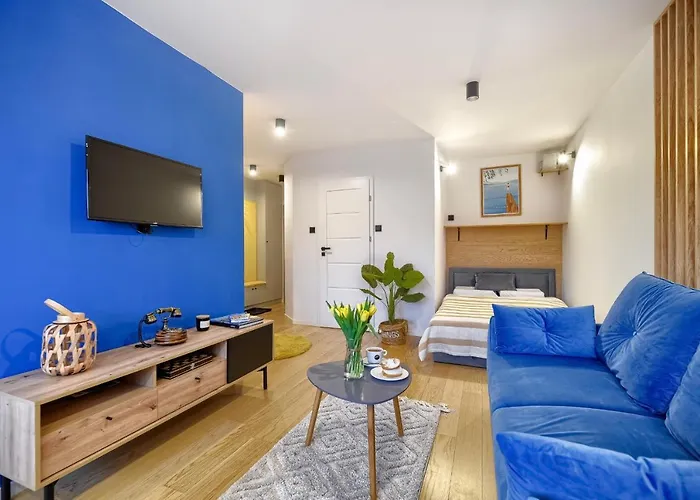 アパート 4 Pory Roku Przy Plazy Z Widokiem Na Morze *